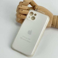 Чохол Silicone Case Full Camera на iPhone 13 White Чохол Silicone Case Full Camera на iPhone 13 White
